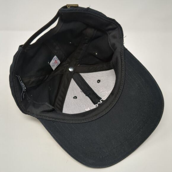 Love Your Melon Slideback Hat Black One Size Adjustable Embroidered 6 Panel - Picture 6 of 8
